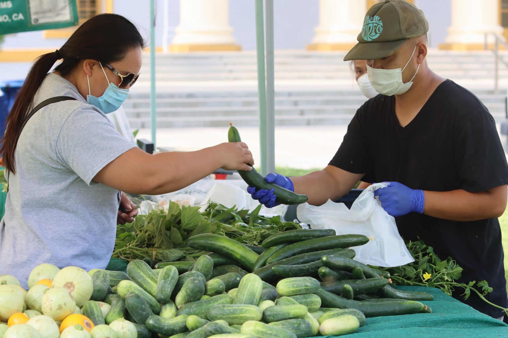 Thursday Night Market Place hosts first certified farmers market